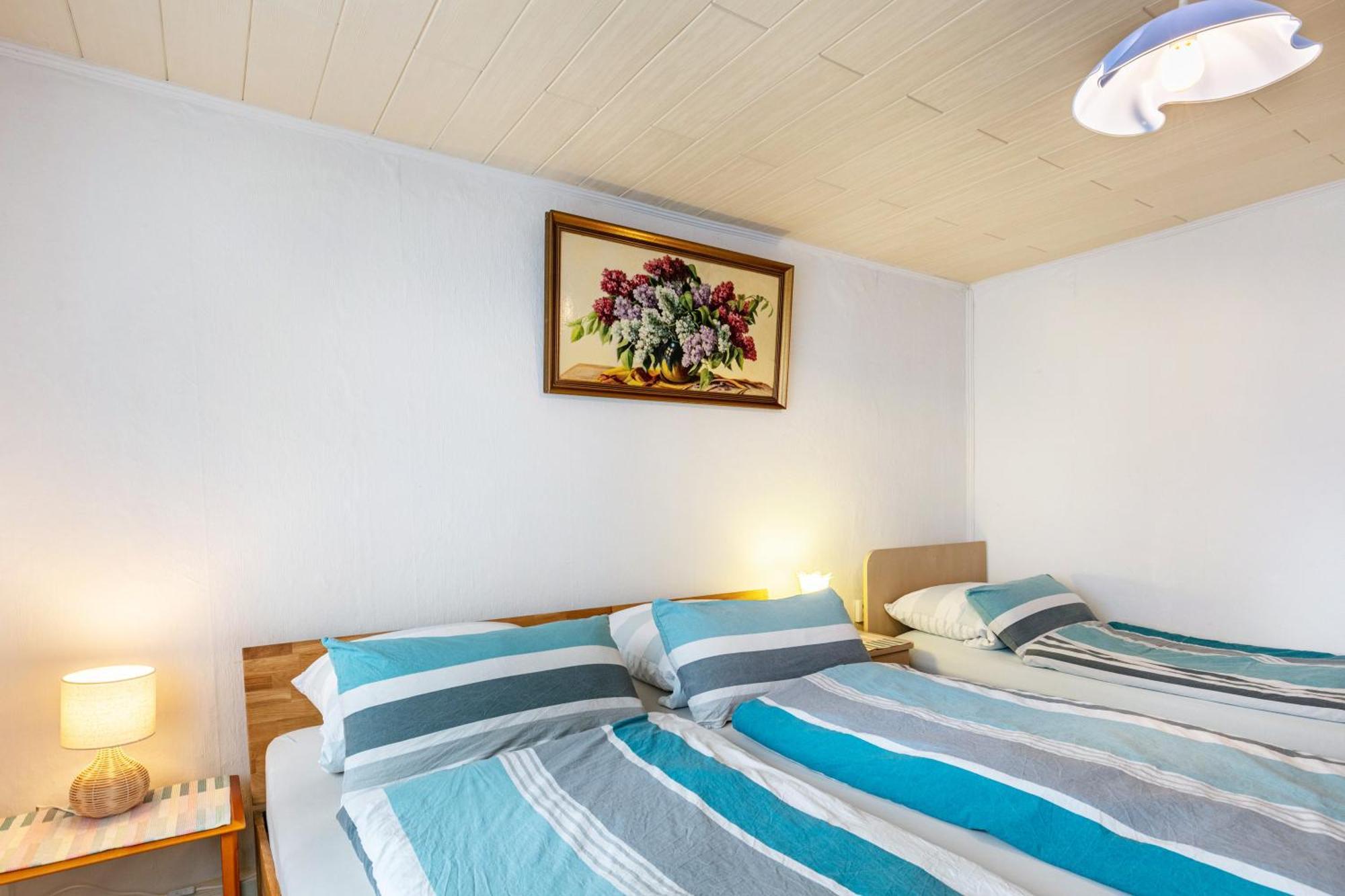 Ferienwohnung Im Blumengarten อังเงอร์มึนเดอ ภายนอก รูปภาพ